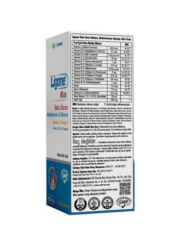 Ligone Beta Glucan Portakal Çocuk Vitamin 150 ml