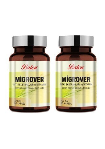 Balen Migrover Bitki Ekstraktları Yetişkin 2x60 Adet