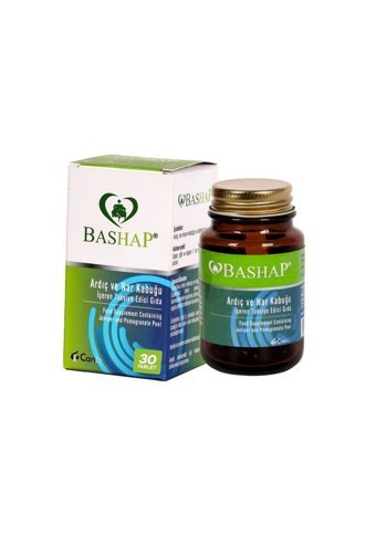 Bashap Hemoroid Ardıç Nar Kabuğu Yetişkin Mineral 30 Adet