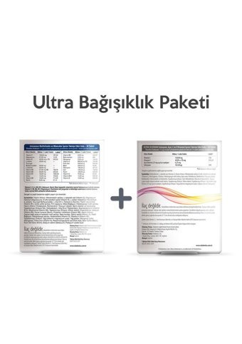Vitabiotics Yetişkin 2x30 Adet + Ultra Selenyum Vitamin