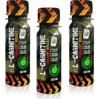 Sat Nutrition Yeşil Elma Aromalı L-Karnitin 20 Shot