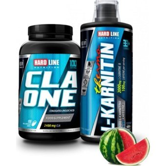 Hardline Nutrition Thermo Karpuz Aromalı L-Karnitin 1000 ML Sıvı + CLA One