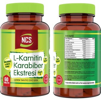Nevfix Karabiber Ekstresi L-Karnitin 60 Tablet + Nevfix Vitamin D3 +K2 120 Tablet