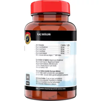 Flx Coenzyme Q10 L-Karnitin 60 Tablet + Magnezyum Elementleri Complex 60 Tablet