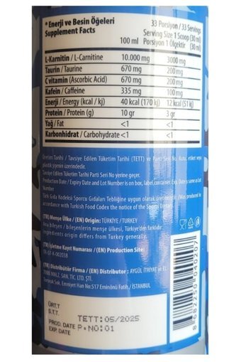 Dmp Portakal Aromalı L-Karnitin 1000 ml Sıvı