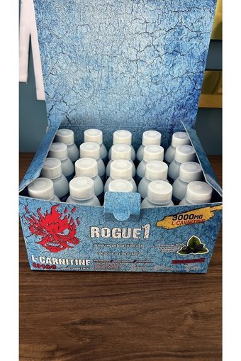 Rogue Karadut Aromalı L-Karnitin 20 Shot + Shaker