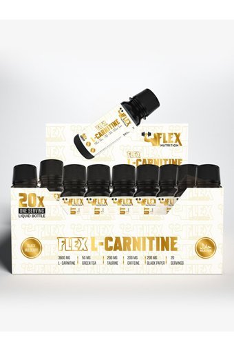 Flex Karadut Aromalı L-Karnitin 20 Shot
