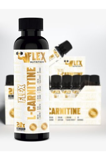 Flex Karadut Aromalı L-Karnitin 20 Shot