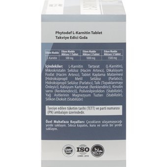 Phytodef L-Karnitin 30 Tablet