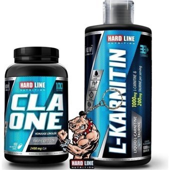 Hardline Nutrition Limon Aromalı L-Karnitin 1000 ml Sıvı + Cla One 100 Kapsül