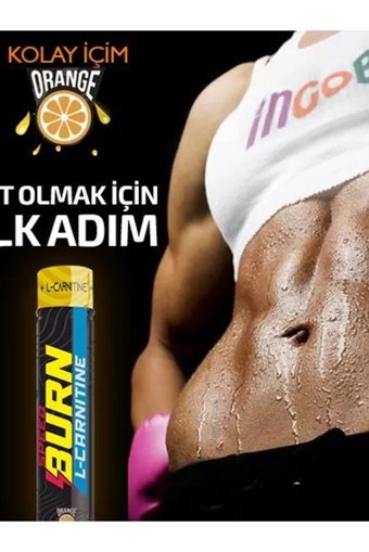 Ingobio Speed Burn Portakal Aromalı L-Karnitin 12 Shot