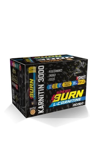 Ingobio Speed Burn Portakal Aromalı L-Karnitin 12 Shot