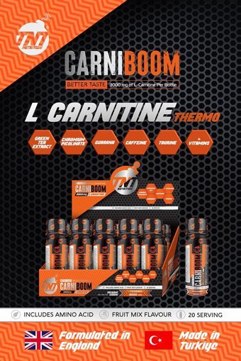 Tnt Nutrition Karışık Meyve Arolamalı L-Karnitin 20 Shot