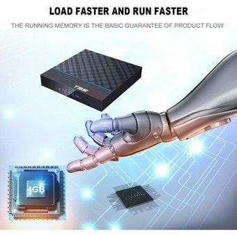 Buyfun T95 Max Plus 64 GB Kapasiteli 4 GB Ram Wifi 4K Android TV Box