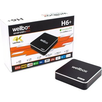Wellbox H6+ 32 GB Kapasiteli 4 GB Ram Wifi 4K Android TV Box