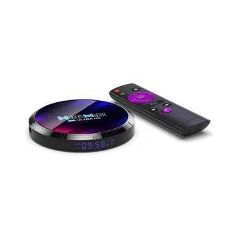 Shaza H96 Max 64 GB Kapasiteli 4 GB Ram Wifi 8K Android TV Box