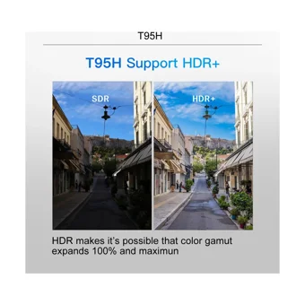 Shopfocus T95H 64 GB Kapasiteli 4 GB Ram Wifi 4K Android TV Box