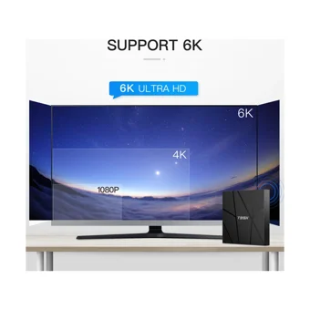 Shopfocus T95H 64 GB Kapasiteli 4 GB Ram Wifi 4K Android TV Box
