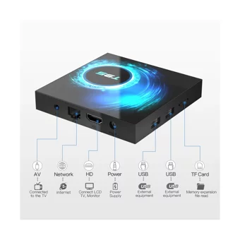 Buyfun T95 16 GB Kapasiteli 2 GB Ram Wifi 6K Android TV Box