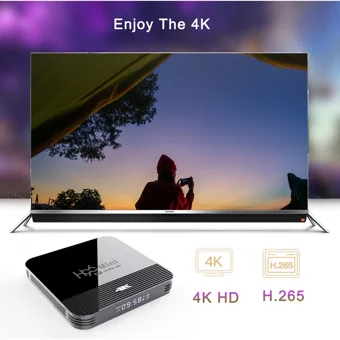 Buyfun H96 Mını H8 16 GB Kapasiteli 2 GB Ram Wifi 4K Android TV Box