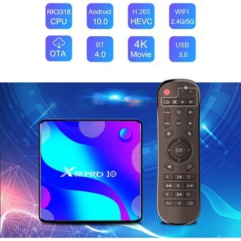 Buyfun X88 Pro 10 128 GB Kapasiteli 4 GB Ram Wifi 4K Android TV Box