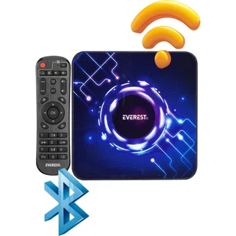 Everest Ev-Tb31 32 GB Kapasiteli 4 GB Ram Wifi 4K Android TV Box