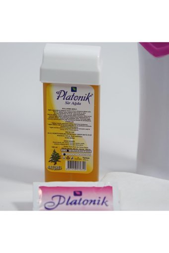 Platonik 1+1 Kazanlı Ağda Makinesi + Kartuş Ağda + Ağda Bezi + Temizleme Yağı