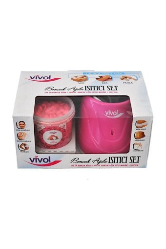 Vivol 1+1 Boncuk Ağda Makinesi + Liçi Boncuklu Ağda