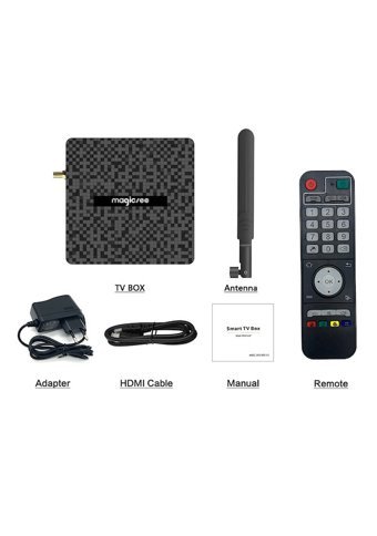 Magicsee N6 Plus 64 GB Kapasiteli 4 GB Ram Wifi 4K Android TV Box