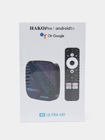 Hakopro Pro 64 GB Kapasiteli 4 GB Ram Wifi 4K Android TV Box