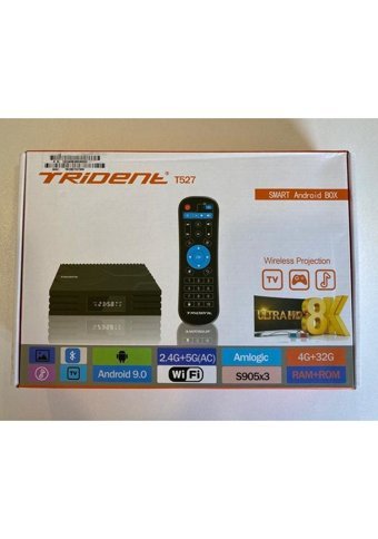 Trident T527 32 GB Kapasiteli 4 GB Ram Wifi 8K Android TV Box