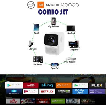 Heydiye Wanbo 8 GB Kapasiteli 2 GB Ram Wifi 4K Android TV Box
