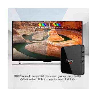 Buyfun H10 Play 64 GB Kapasiteli 4 GB Ram Wifi 6K Android TV Box