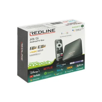 Redline Rv5 16 GB Kapasiteli 2 GB Ram Wifi 4K Android TV Box