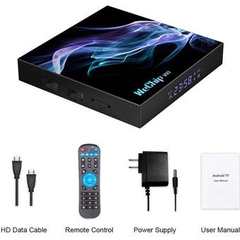 Wechip V10 16 GB Kapasiteli 2 GB Ram Wifi 6K Android TV Box