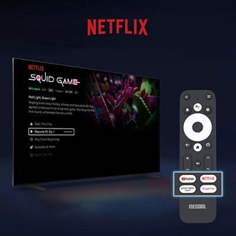 Mecool Km2 Plus 16 GB Kapasiteli 2 GB Ram Wifi 4K Android TV Box