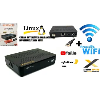 Hiremco Turbo 1 GB Kapasiteli 2 GB Ram Wifi FULL HD Android TV Box