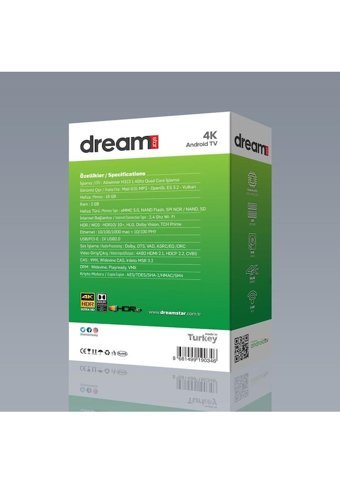 Dreamstar C1 Pro 16 GB Kapasiteli 2 GB Ram Wifi 4K Android TV Box