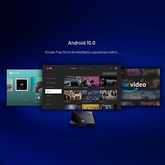 Yui Tb01X 16 GB Kapasiteli 2 GB Ram Wifi 6K Android TV Box