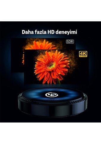 Npo Hk1 Rbox W2 64 GB Kapasiteli 4 GB Ram Wifi 4K Android TV Box