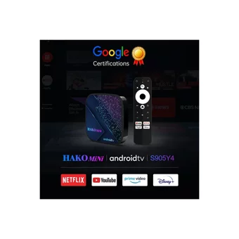 Hakomini S905Y4 8 GB Kapasiteli 2 GB Ram Wifi 4K Android TV Box