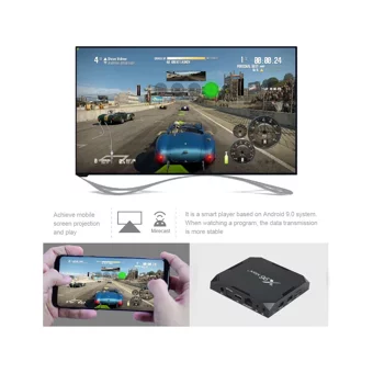 Buyfun X96 Max Plus 32 GB Kapasiteli 4 GB Ram Wifi 4K Android TV Box