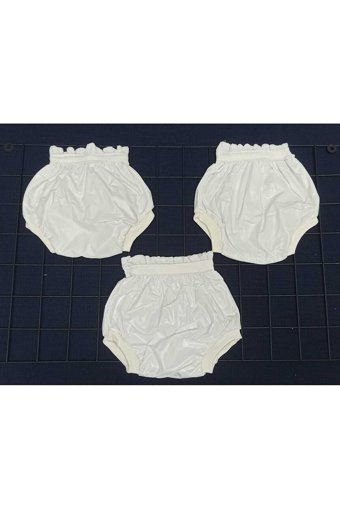 Tinitins 10 kg 3'lü Yıkanabilir Beyaz Alıştırma Külodu