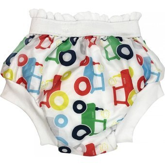 Sema Baby 10-15 kg Tekli Sızdırmayan Yıkanabilir Traktör Desenli Alıştırma Külodu