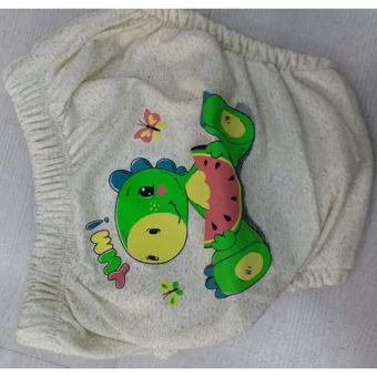 Başak Çocuk Giyim 10-13 kg Tekli Sızdırmayan Yıkanabilir Dinazor Desenli Alıştırma Külodu