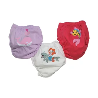 Story Baby 10 kg 3'lü Sızdırmayan Yıkanabilir Balık-Balina-Yunus Desenli Alıştırma Külodu