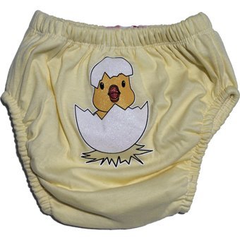 Poope's 15 kg 3'lü Sızdırmayan Yıkanabilir Civciv-Ördek Desenli Alıştırma Külodu