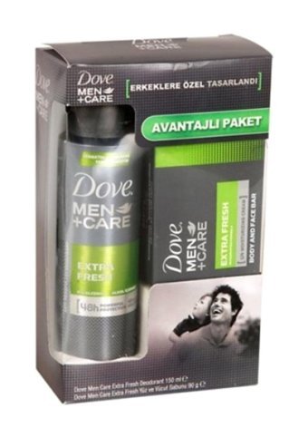 Dove Men Extra Fresh Pudralı Ter Önleyici Antiperspirant Sprey Erkek 150 ml