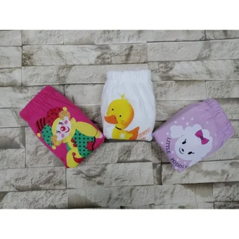 Sevi Bebe 9-12 kg Tekli Sızdırmayan Yıkanabilir Ördek-Köpek-Palyaço Desenli Alıştırma Külodu