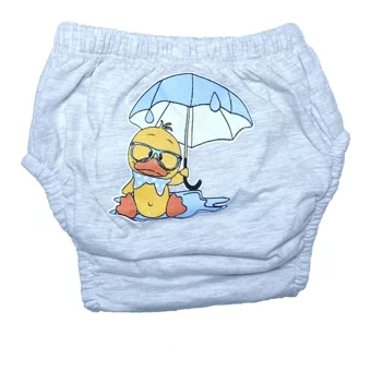 Papido 10-15 kg 3'lü Sızdırmayan Yıkanabilir Civciv-Ördek Desenli Alıştırma Külodu
